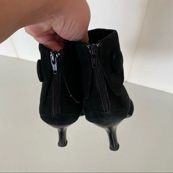 Franco Sarto Suede Ankle Booties - Picture 11 of 13